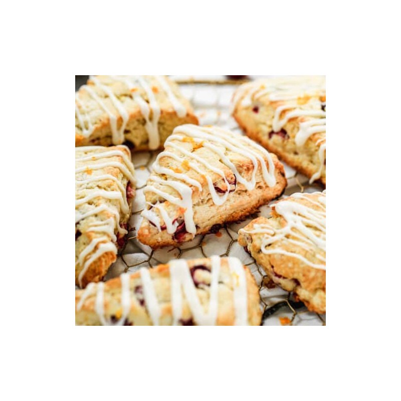 Orange Cranberry Scones x 4