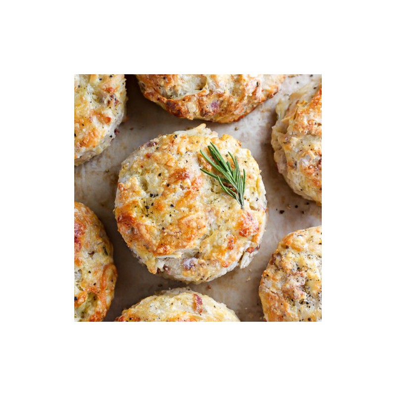 Rosemary Parmesan Biscuits x 6