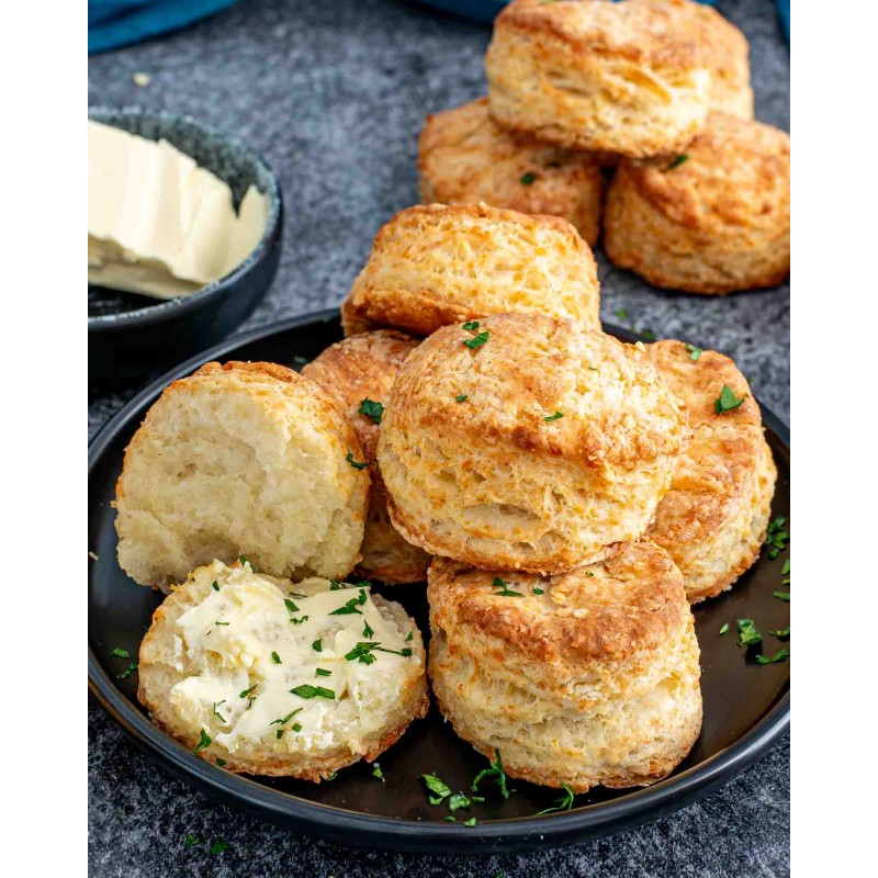 Apple Cheddar Biscuits X 6