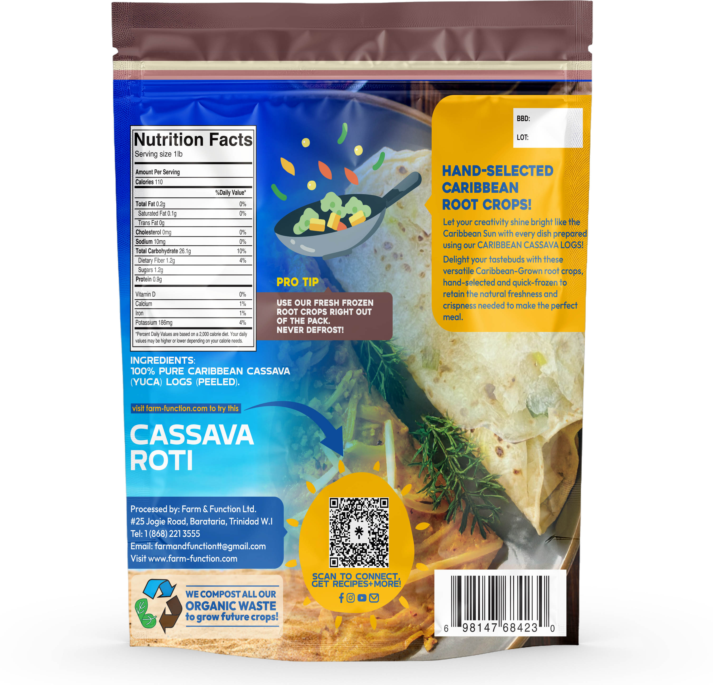 Cassava logs