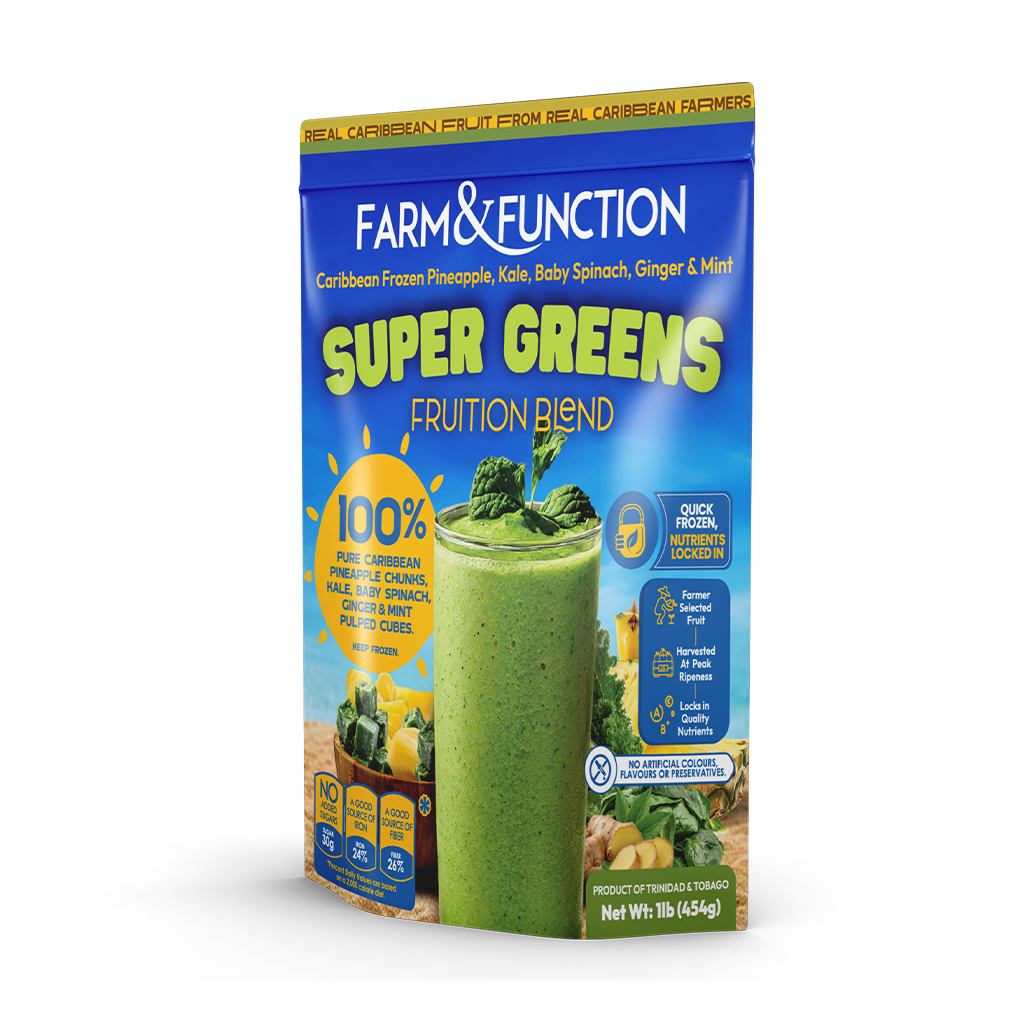 Super Greens (Pineapple, Kale, Spinach, Ginger & Mint)