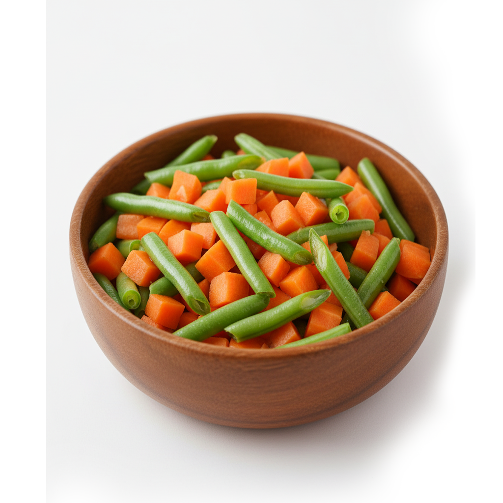 Red arrow bean and Carrots (Diced)