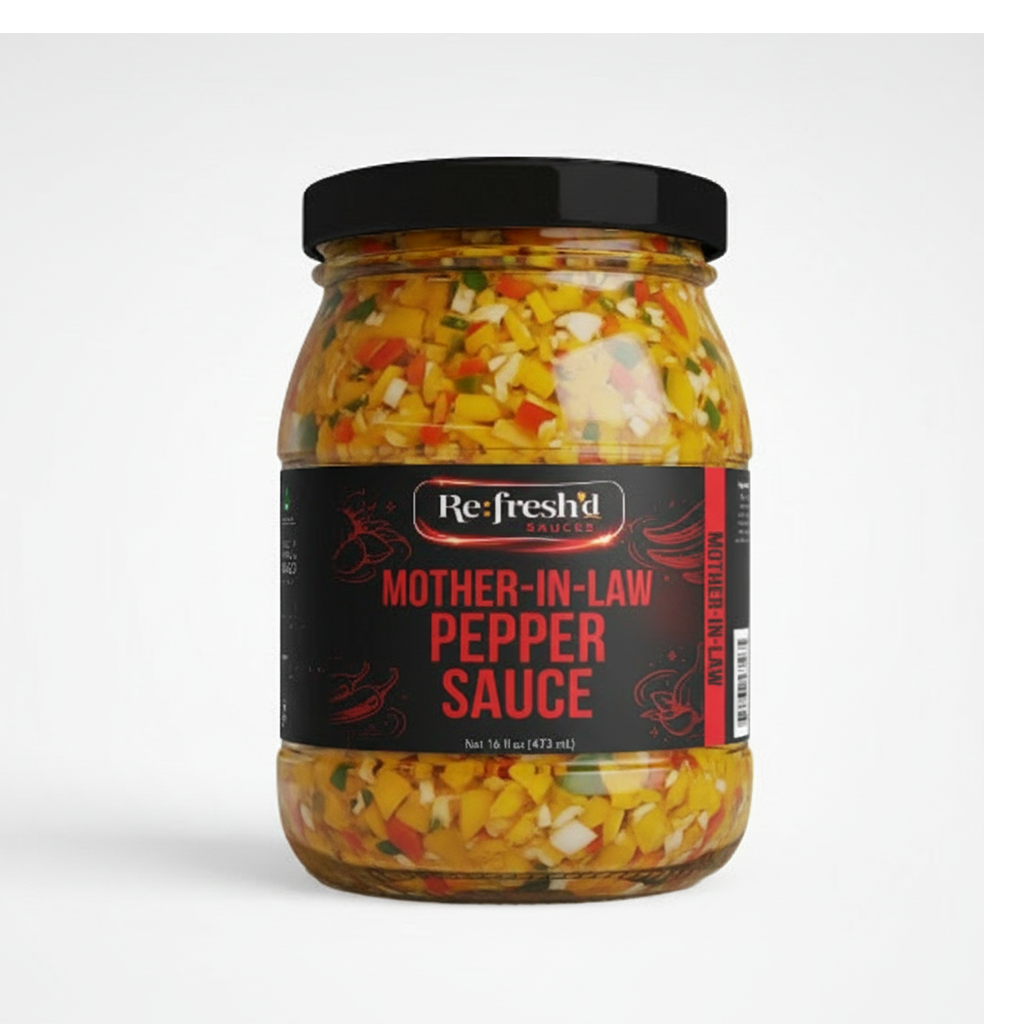 Pepper Sauce: Mother-in-law (either pommecythere or star fruit)