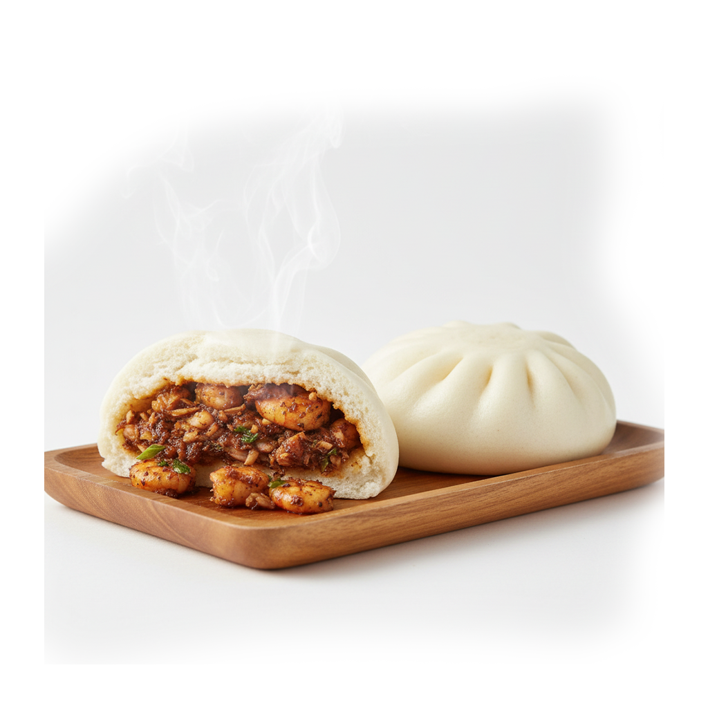 Pepper Shrimp (Bao Buns)