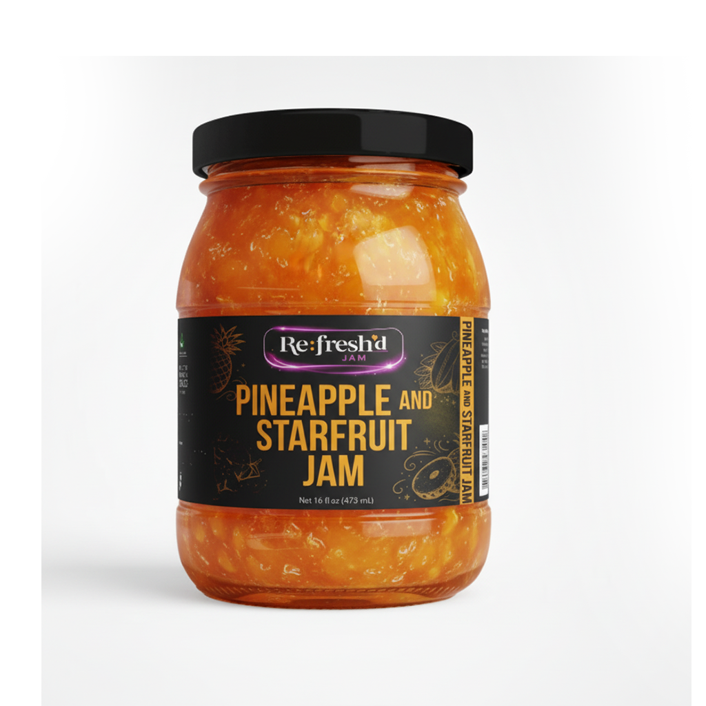 Jam/ Compote/ Conserve: Pineapple & star fruit